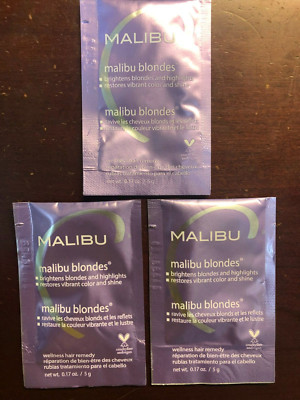 Malibu C Malibu Blondes Brightens Blondes, Restores Color Shine , 0.17 oz.