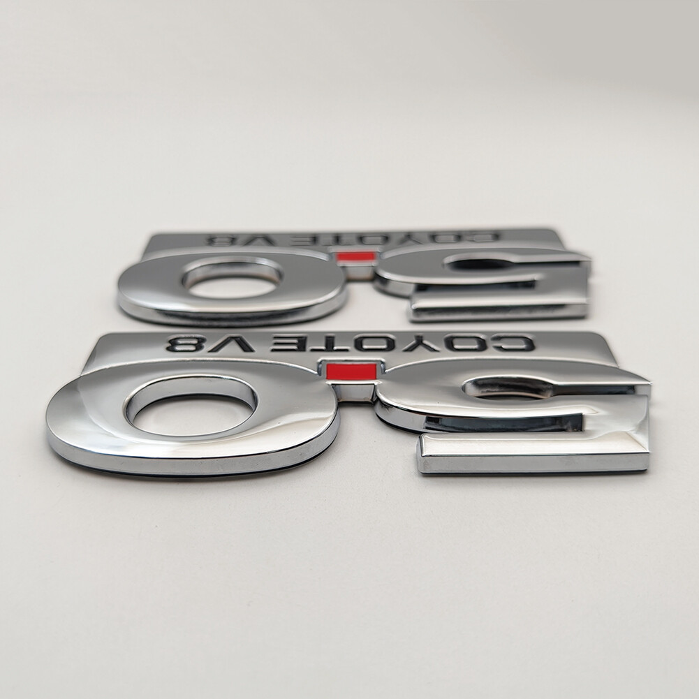 5.0 Coyote V8 Logo Car Sticker Front Hood Grille Emblem Badge For Mustang – Buy At Low Prices In The Online Store - Foto 4