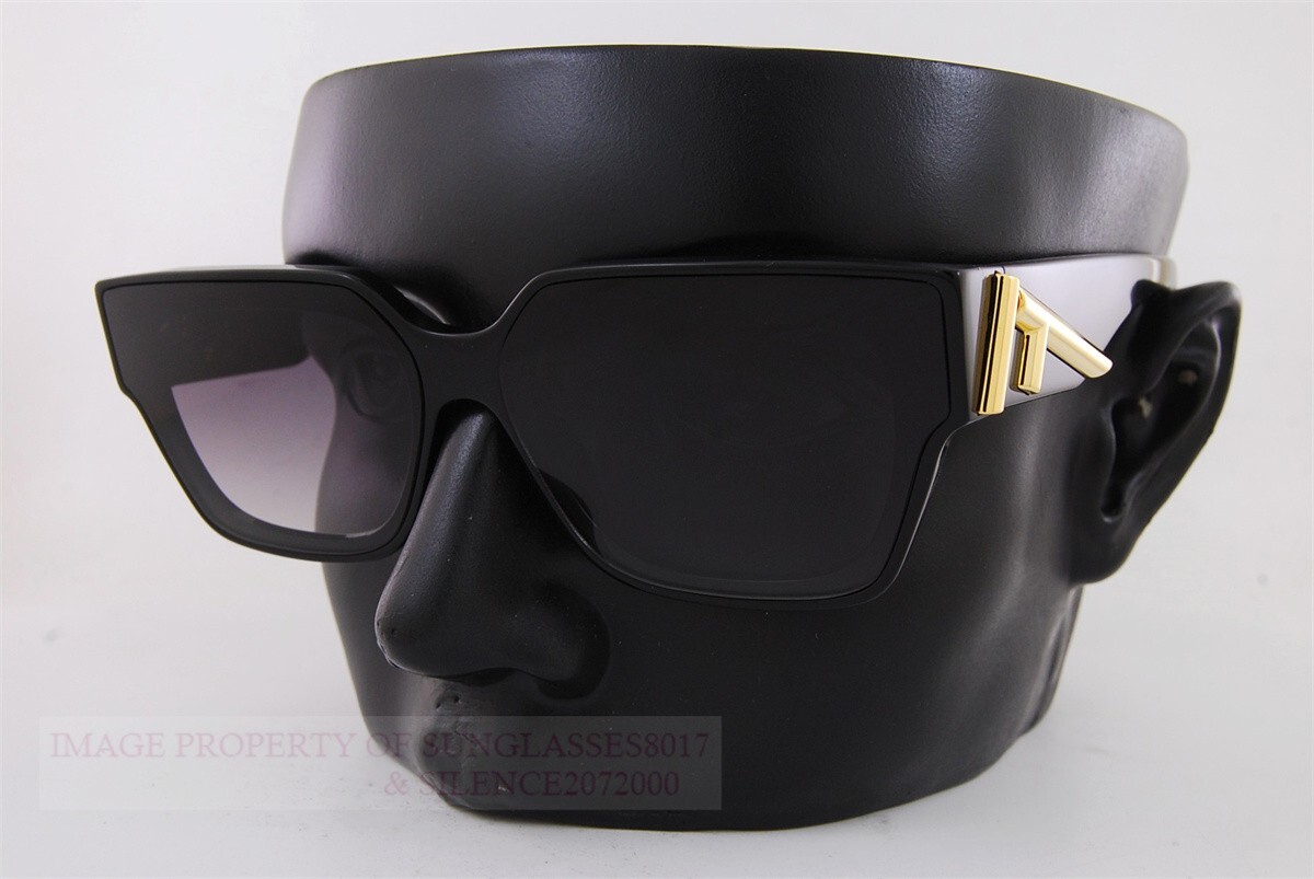 サングラス FENDI Woman Sunglasses Black FE40109I 01a Fendi Grey Oval Ladies Sunglasses FE40109I 01A 54