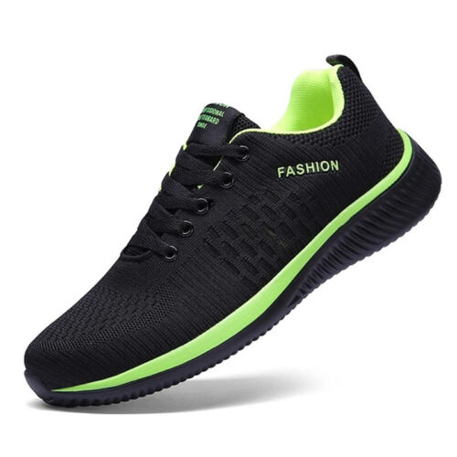Men Running Walking Knit Shoes Fashion Casual Sneakers Breathable Sport Athletic - Picture 18 of 27