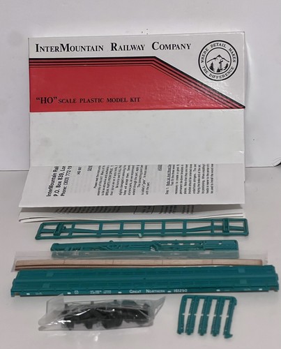InterMountain HO Kit #41408-12 60’ Cubierta de Madera Plana Great Northern #161290 Nuevo en Caja~CL | Zustand: New