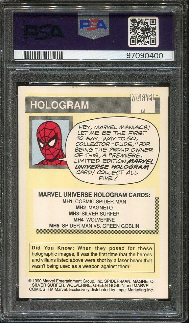 PSA10 1990 Marvel Mephisto マーベル スパイダーマン PSA10 1990 Marvel Universe Mephisto Marvel Spider-Man | eBay
