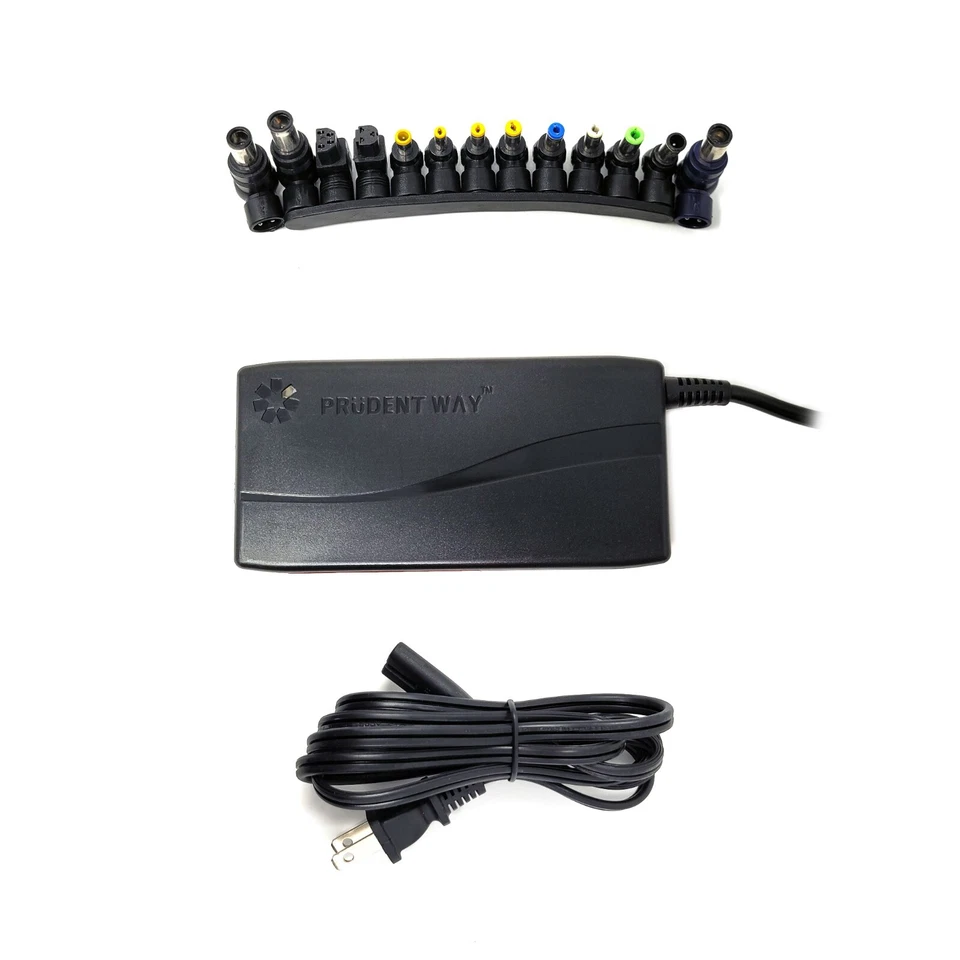 Prudent Way AC90SC Slim 90W Universal Power Adapter for Laptops Monitors 12v-24v - Image 2 of 4