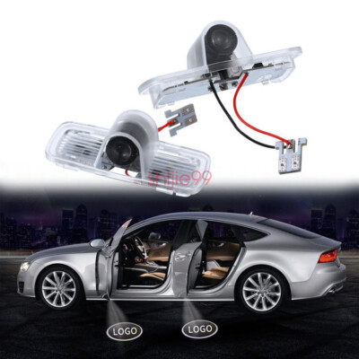 2x LED Door Light Step Courtesy Projector Ghost Shadow Laser Lamp For Acura TSX