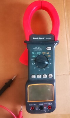 Stromzange PeakTech 1575x True RMS 2000 DCA/ACA Clamp Meter