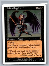 Fallen Angel 堕天使　foil 旧枠　psa FOIL Fallen Angel Japanese 7th Edition 7ED mtg PSA 9 | eBay