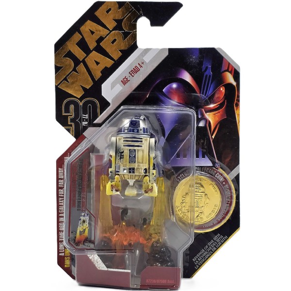 "R2-D2 & Flames (Ugh Canada) Star Wars \"Rots\" 30Th Anniversary Collection Hasbro"-image