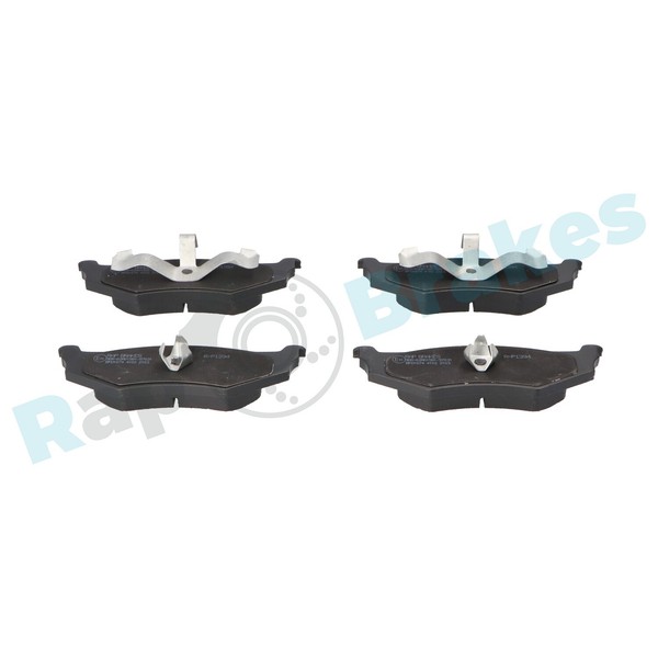 1X Rap Brakes R-P1394 Bremsbelagsatz Scheibenbremse FüR Chrysler Dodge-image