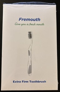 Fremouth Extra Firm Toothbrushes for Adults, Extra Hard Bristles, 6 Count