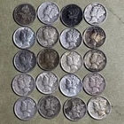 Lot of 20 US Mercury Dimes