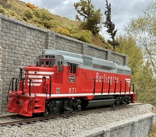 Ho Scale Brass Challenger Imports Emd Gp30 Cbq 971 Factory Paint Dcnib