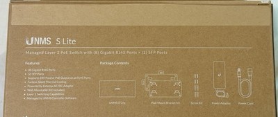 UNMS-S-Lite Managed Layer 2 PoE Switch