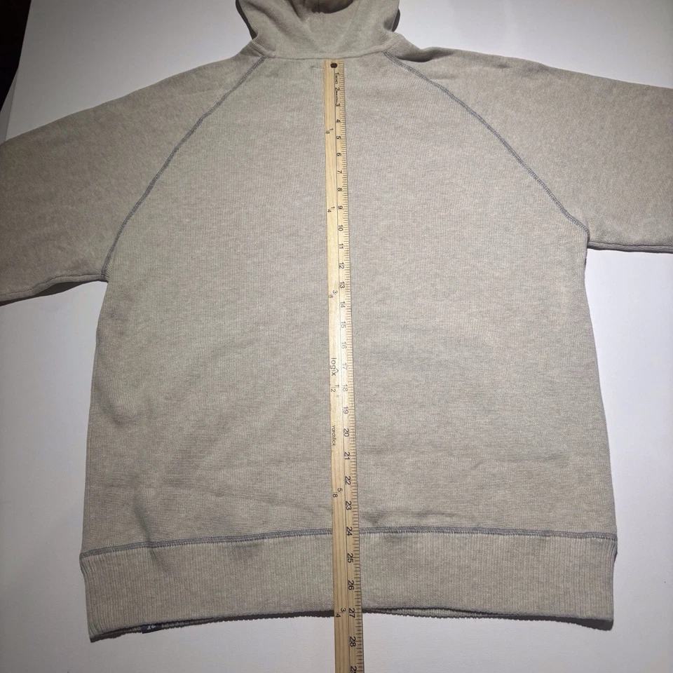 Винтажный Stussy молнии толстовка куртка кремовый цвет размер XL - Изображение 4 из 4