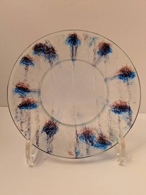 Art Deco Gabriel Argy-Rousseau Signed Antique Pate de Verre Plate