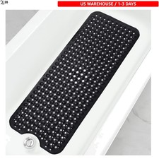 Bathtub and Shower Mats, 40x16 Inch Extra Large Non Slip Soft Bath Tub Mat wi...