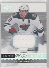 2016-17 Upper Deck Premier Silver Spectrum Jersey 74/199 Zach Parise #12 09s9