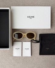 Celine Triomphe 52MM Oval Sunglasses