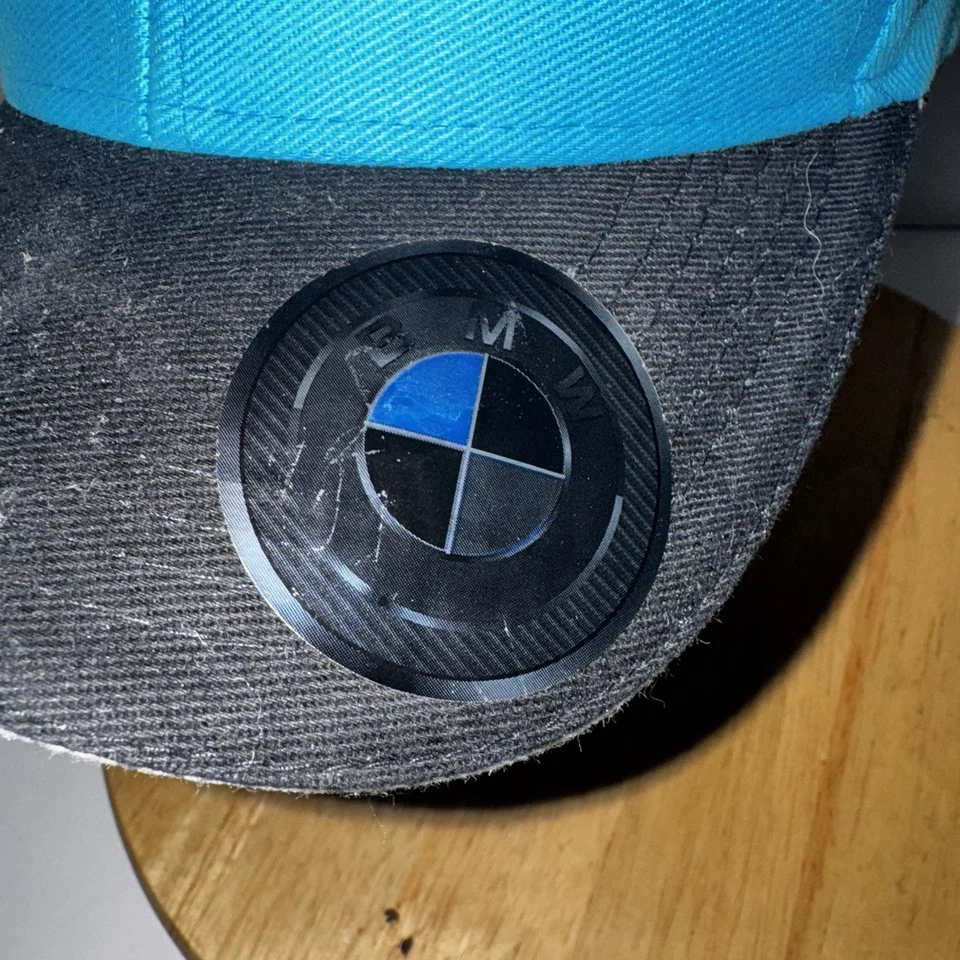 Gorra ajustable azul negra para motociclista BMW Motorrad R1200 Foto 4 de 4