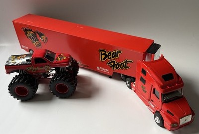 Eligor Bearfoot Monster Truck 4x4 Volvo 1:43 Transporter Hauler Custom 1of1 Rare