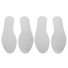 2 Pairs Stainless Steel Shoe Inserts Work Insoles Men for Safety Shoes