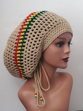 Crochet Rastafarian Dreadlock Tam Handmade Bo...