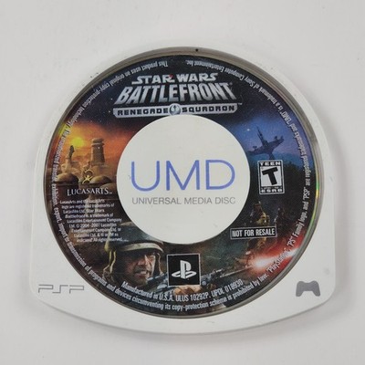 Star Wars Battlefront Renegade Squadron Sony PSP PlayStation Portable UMD Only