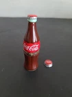 Vintage 1999 Coca-Cola Porcelain Hinged Trinket Box Bottle & Cap Midwest