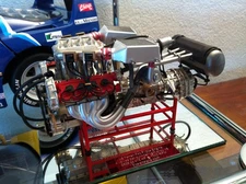 Pocher 1/8 Ferrari F40 Metal Engine Stand Kit Brass Scratch Kit