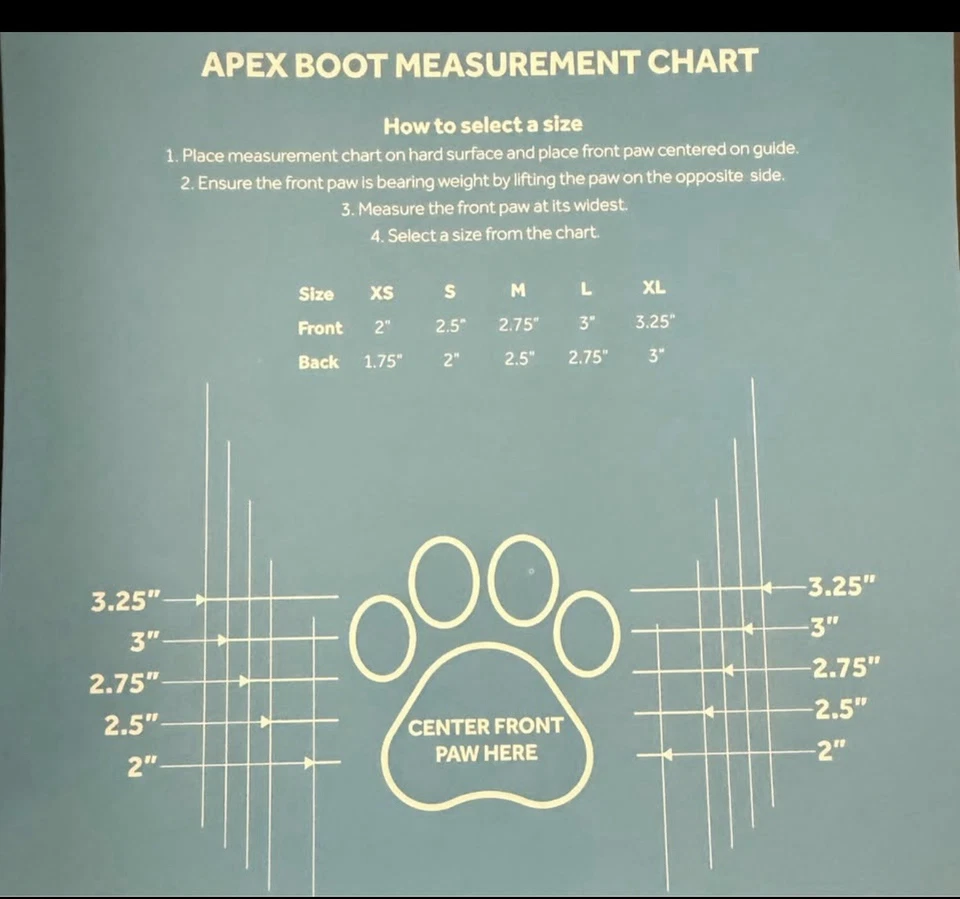 RC Pets Apex Shoes for Dogs Size Large - Image 3 of 3