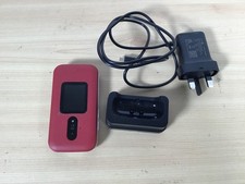 Teléfono Móvil Doro 2880 Rojo Desbloqueado Senior 4G SOS Botón Grande