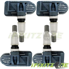 ITM Tire Pressure Sensor Dual MHz metal TPMS For PONTIAC GRAND PRI07-08 [QTY 4]