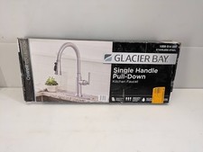 Glacier Bay Oswell Single-Handle Pull-Down Sprayer Kitchen Faucet Stainless