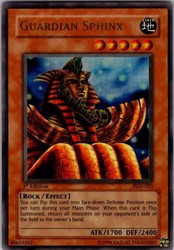 Guardian Sphinx (PGD-025) 1st Edition Ultra Rare - Yu-Gi-Oh! Pharaonic Guardian