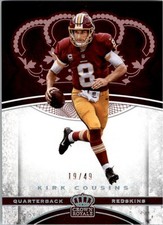 2017 Crown Royale Platinum #71 Kirk Cousins /49 - FB