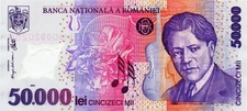 ROMANIA 113 - 2001 - 50,000 LEI