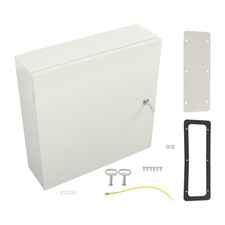 Wall Mount Junction Box 20x20x6 Carbon Steel Electrical Enclosure Ip65 W Lock