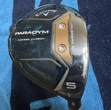 Callaway Paradym 18° Fairway 5 Wood HZRDUS Silver 6.0 60g Graphite Stiff