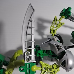 LEGO Bionicle Toa Nuva 8567: Lewa Nuva Green (complete) (No Canister, No Manual)