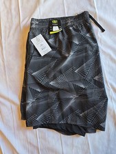 Athletic Works Big Men's 2 in 1 Gym Shorts with Liner, 8" Inseams, New W/Tags