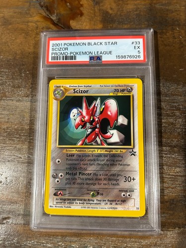 Scizor graded PSA 5 for sale on eBay