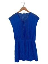 Les Petites abito casual donna blu taglia 40/L casual poliestere