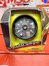 Autometer 2302 Auto Gage Shift Lite 3-34 Pedestal Tachometer Gauge 8000 Rpm