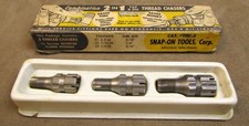 Vintage Snap On Tools No.tdc-3 Sae Combination Tap Die Thread Chaser Set Vintage Snap On Tools No.tdc-3 Sae Combination Tap Die Thread Chaser Set