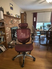 Adjustable Desk/Gaming Chair (red)