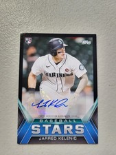 2021 Topps Update #BSA-JK Jarred Kelenic Baseball Stars Autographs Black #/199