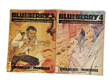 Blueberry 3 Angel Face 4 The Ghost Tribe  Moebius Western Comic TPB ex lib