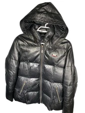 Vintage Michel Klein Leather Puffer