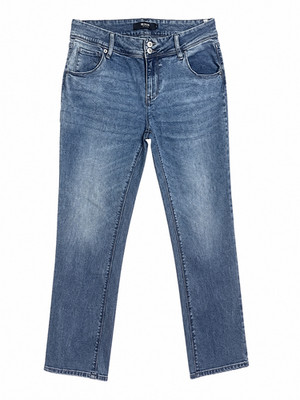 Hudson Jeans Women's Size 10 Light Wash Straight Leg Stretch Denim Mid Rise