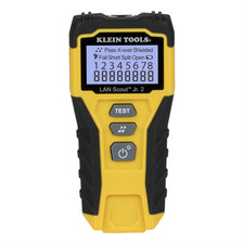 Klein Tools Ethernet Cable Tester Kit, LAN Scout Jr. Cable Tester, RJ45 Remote