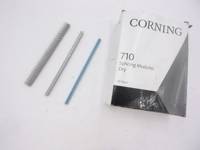 25 Pair Corning Splice Connectors Straight Half Tap Large Gauge 710-SDL-25